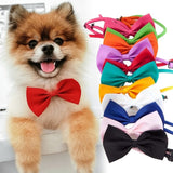 Adjustable Pet Bow Tie Necklace For Dogs And Cats