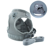 Reflective Safety Dog And Cat Harness With Leash
