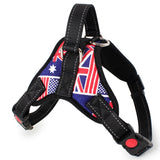 100% Cotton Solid Reflective Large Dog Harness